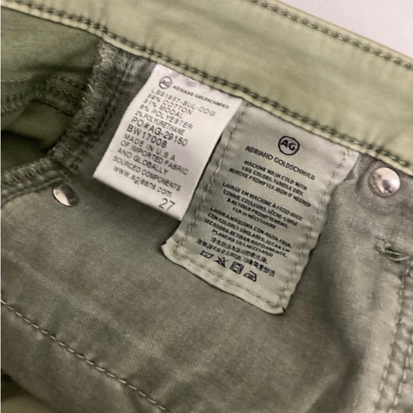AG Adriano Goldschmied Women’s The Prima Crop Jeans. Mid-Rise Crop Size 27 - Picture 5 of 10
